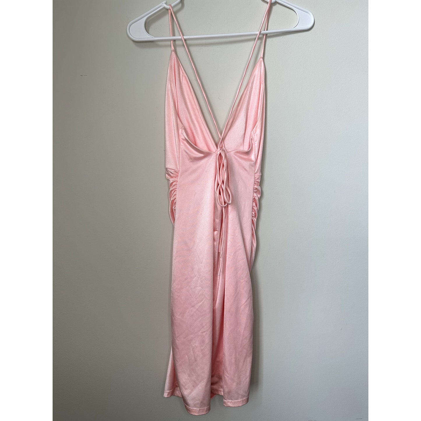 Lucy in The Sky Pink Bodycon Mini Formal Dress, Size M