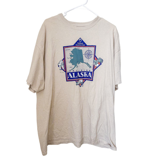 Alaska Cruise Graphic T-shirt, Size XXL