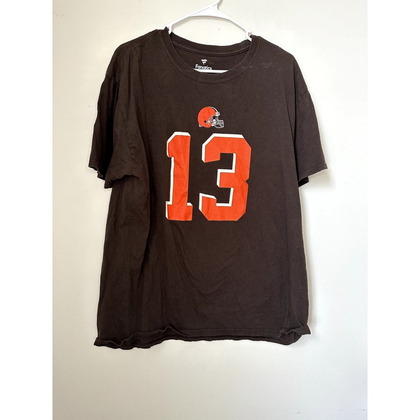 Cleveland Brown Beckham Jr Graphic T-shirt, Size XL