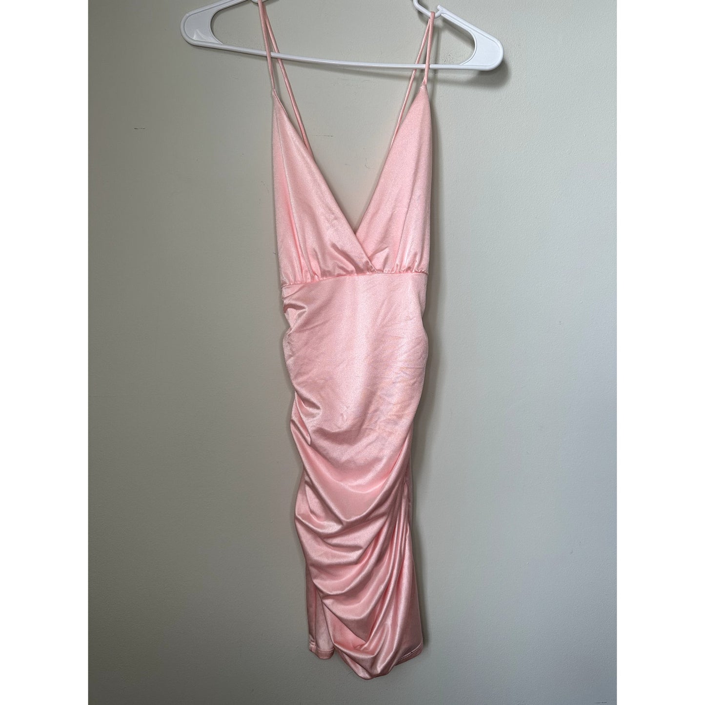 Lucy in The Sky Pink Bodycon Mini Formal Dress, Size M