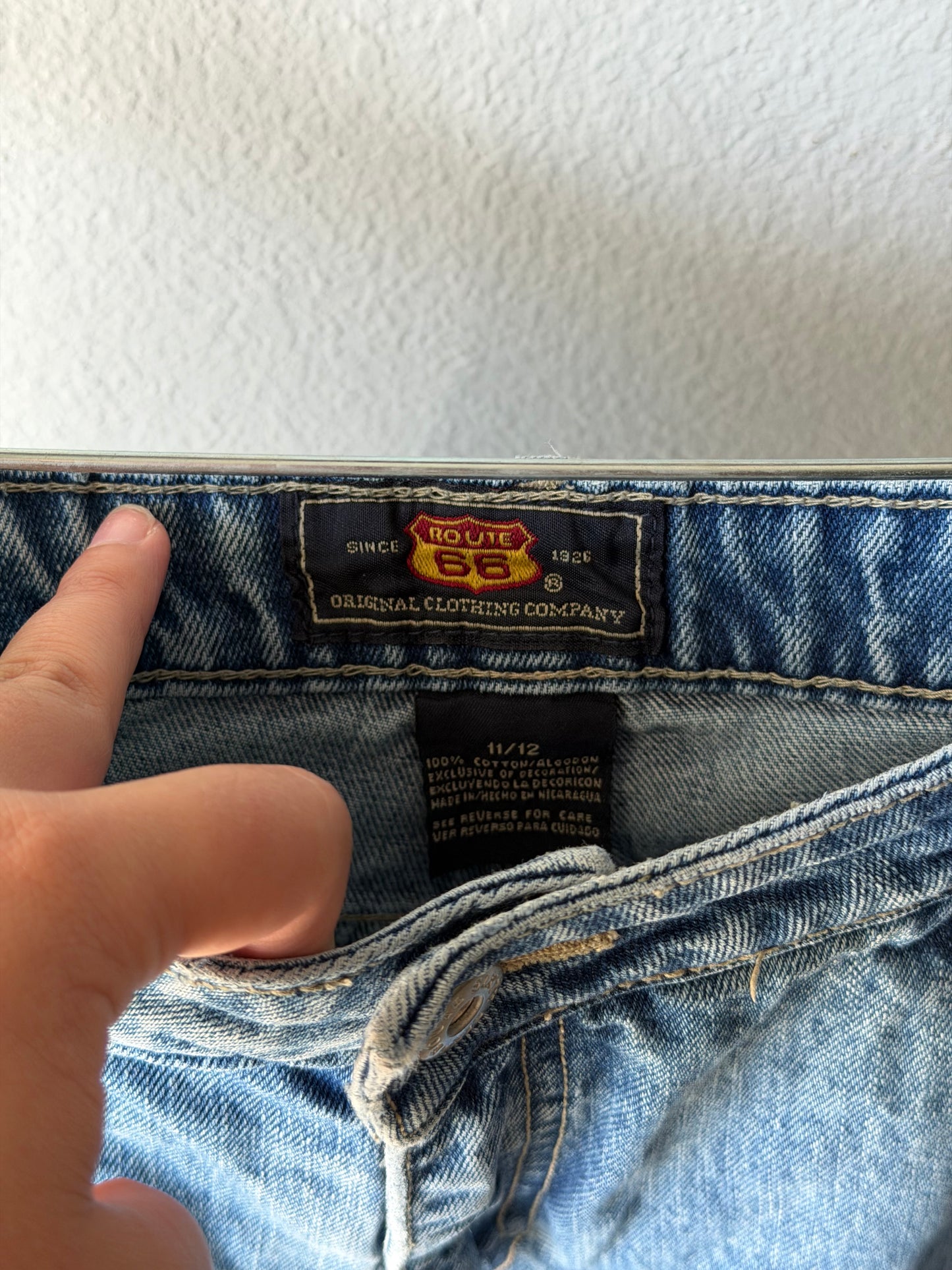 Vintage 90’s/00’s Route 66 Medium Wash Denim Shorts