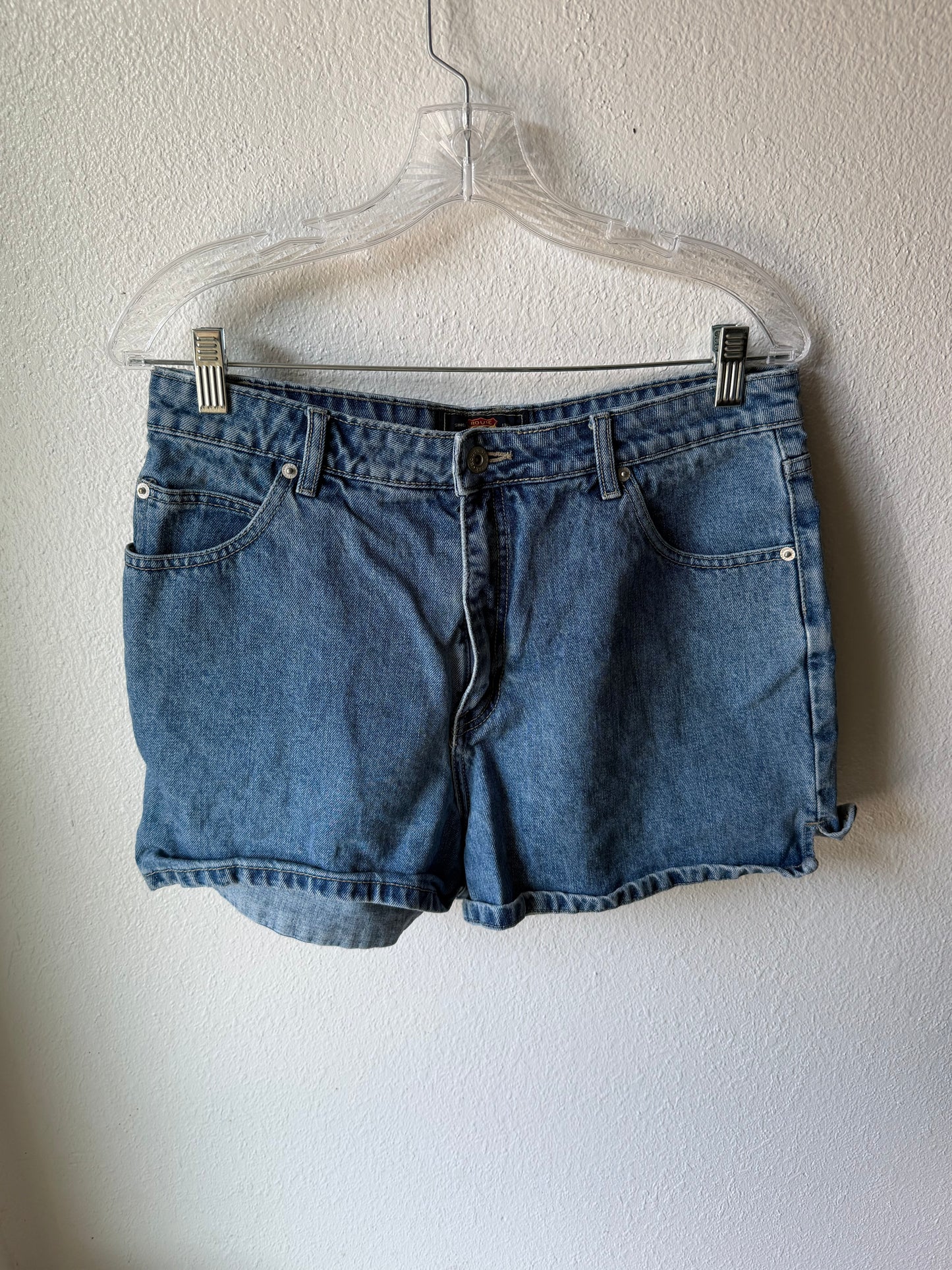 Vintage 90’s/00’s Route 66 Medium Wash Denim Shorts