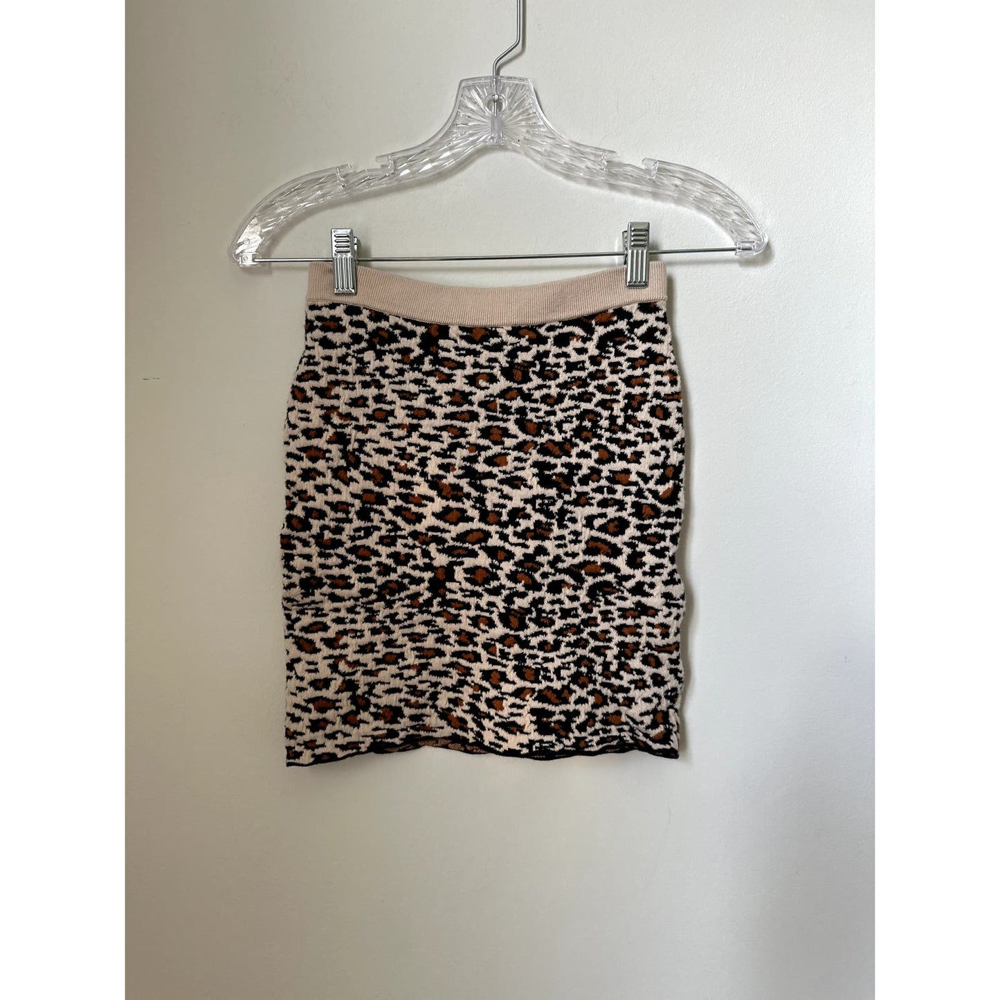 Urban Outfitters Cheetah Print Mini Skirt, Size Small