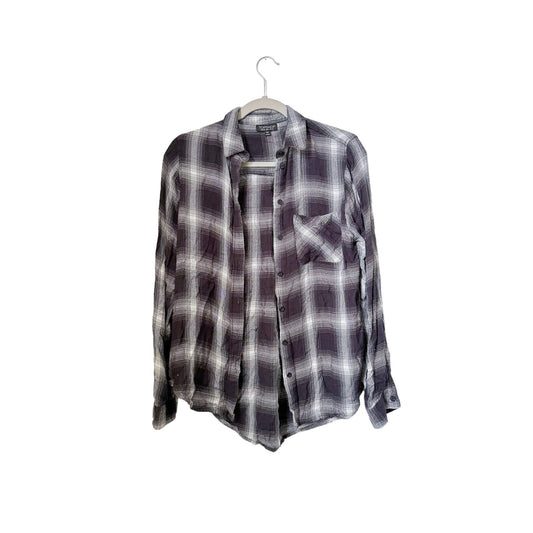 Topshop Flannel Shacket , Size 6