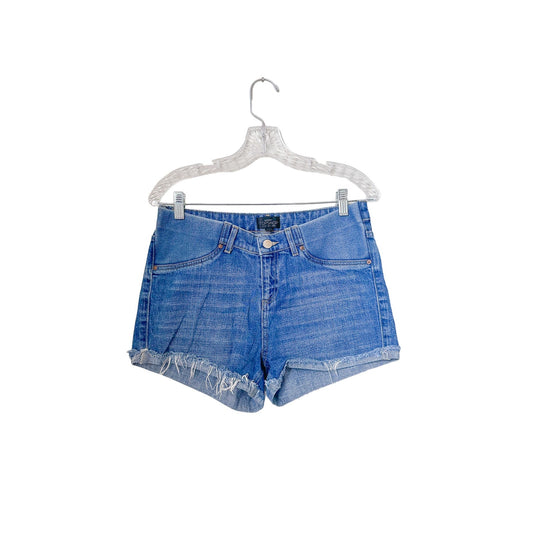 Topshop Maternity Denim Shorts, Size 4