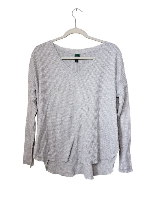 Wild Fable Oversized Waffle Long Sleeve Sweater, Size S