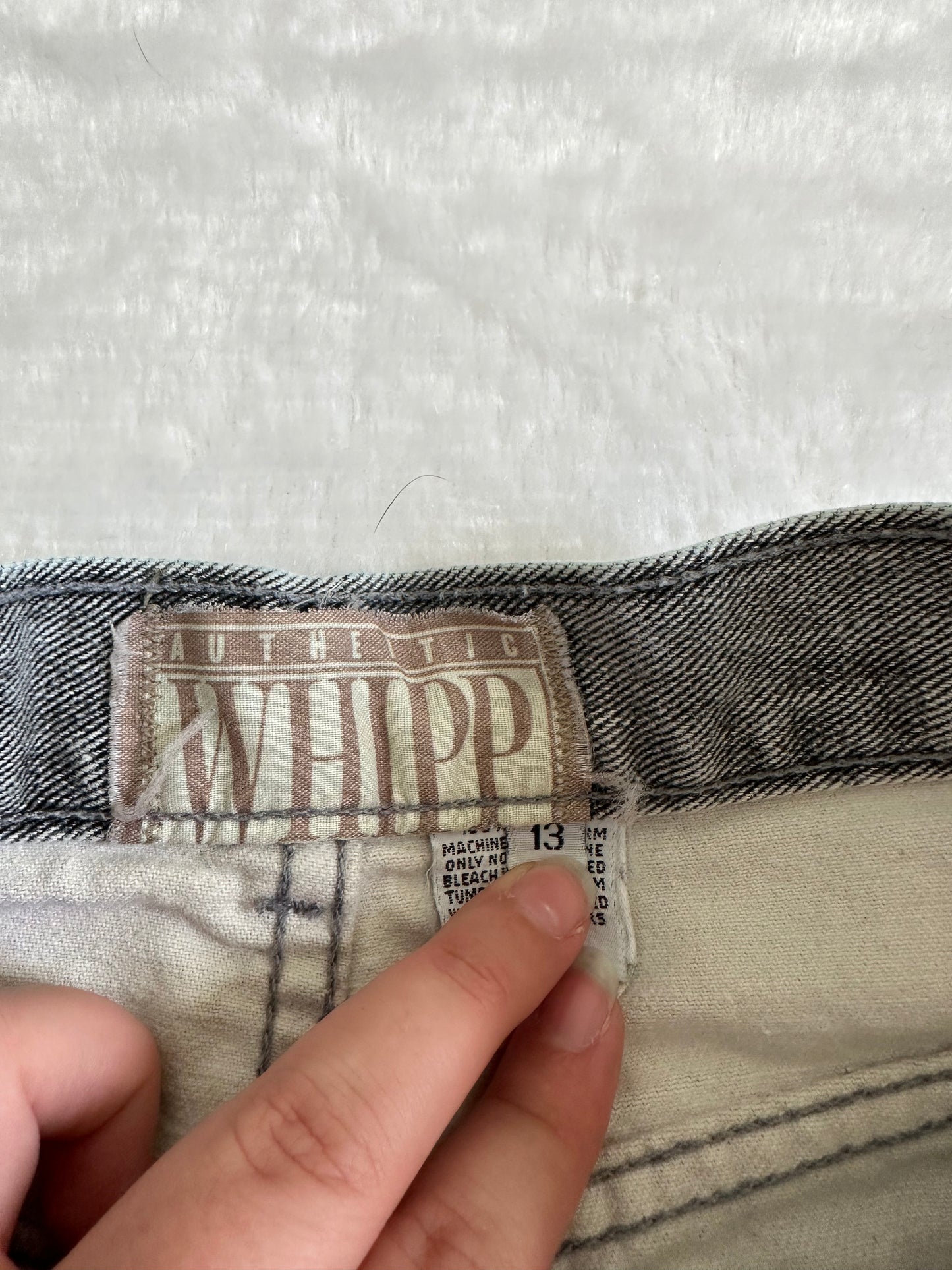 Vintage Whipp Denim Skirt
