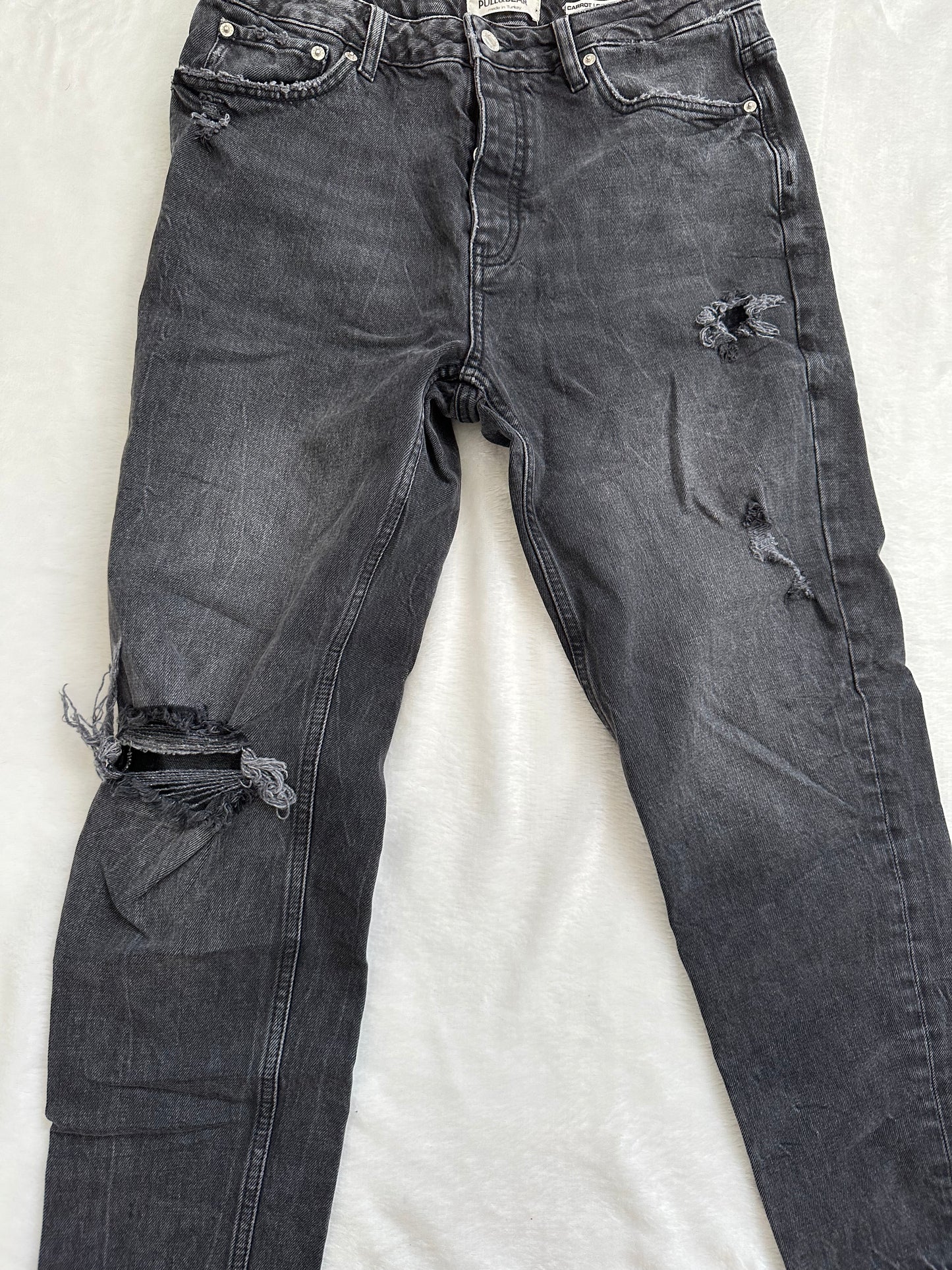 Pull & Bear Black Denim Jeans