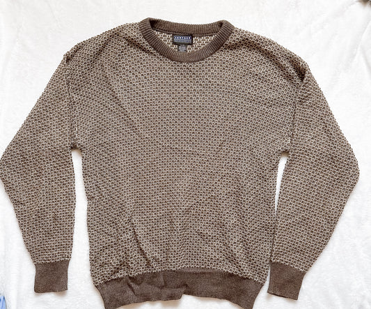 Vintage Knitted Grandpa Sweater by Jantzen