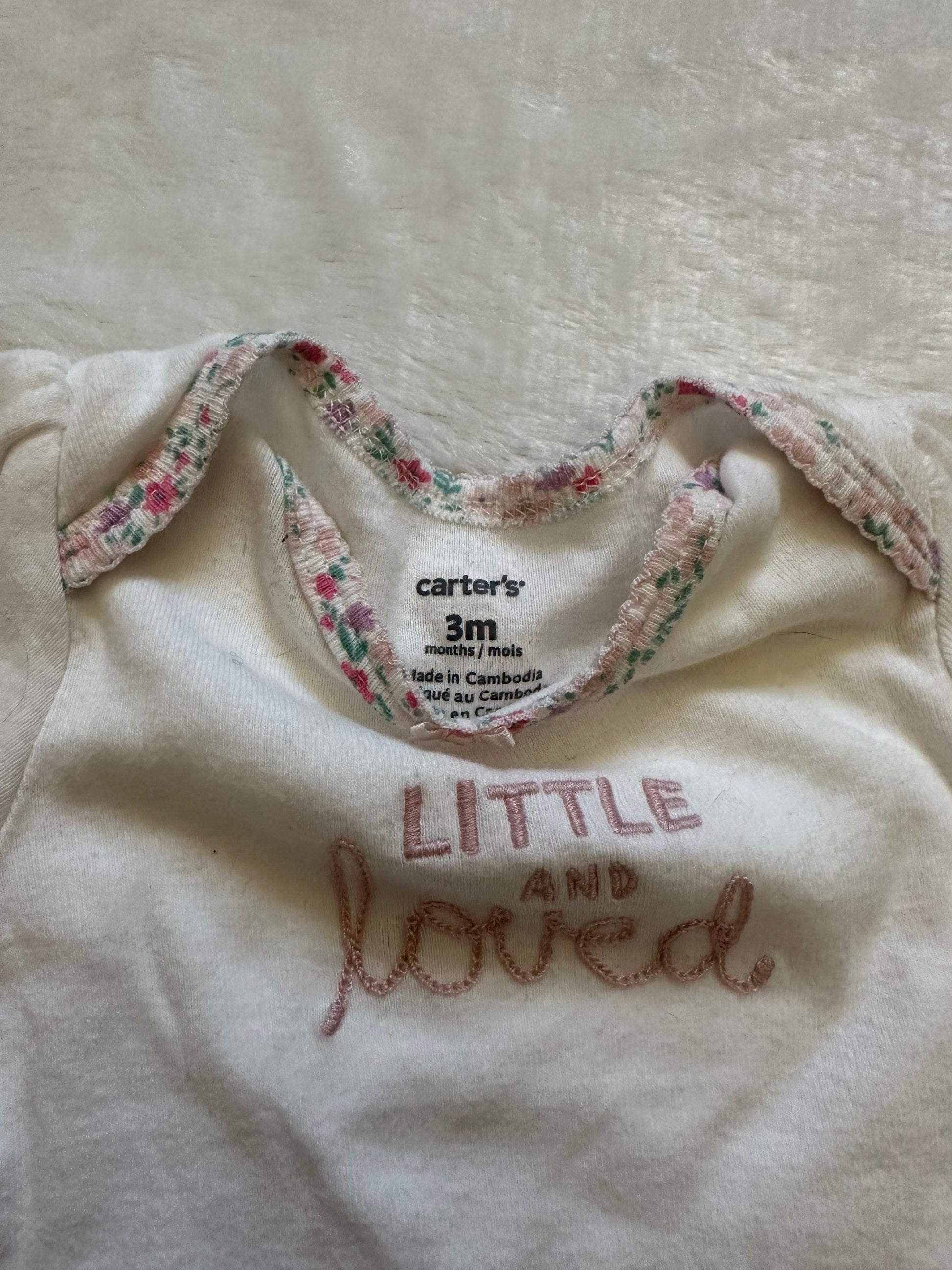 Little and Loved Onesie - Better World Thrift