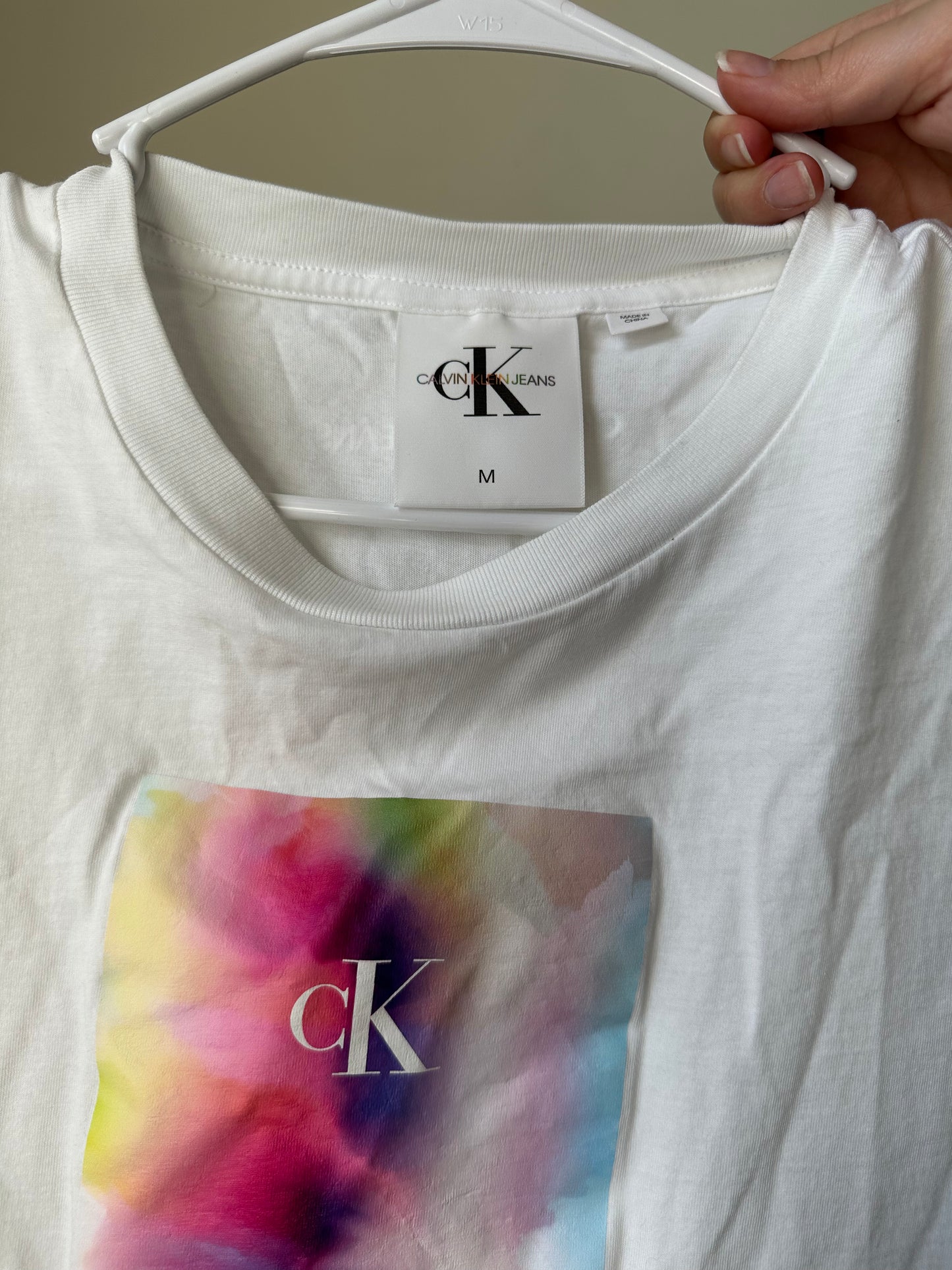 Calvin Klein Colorful Graphic Short Sleeve