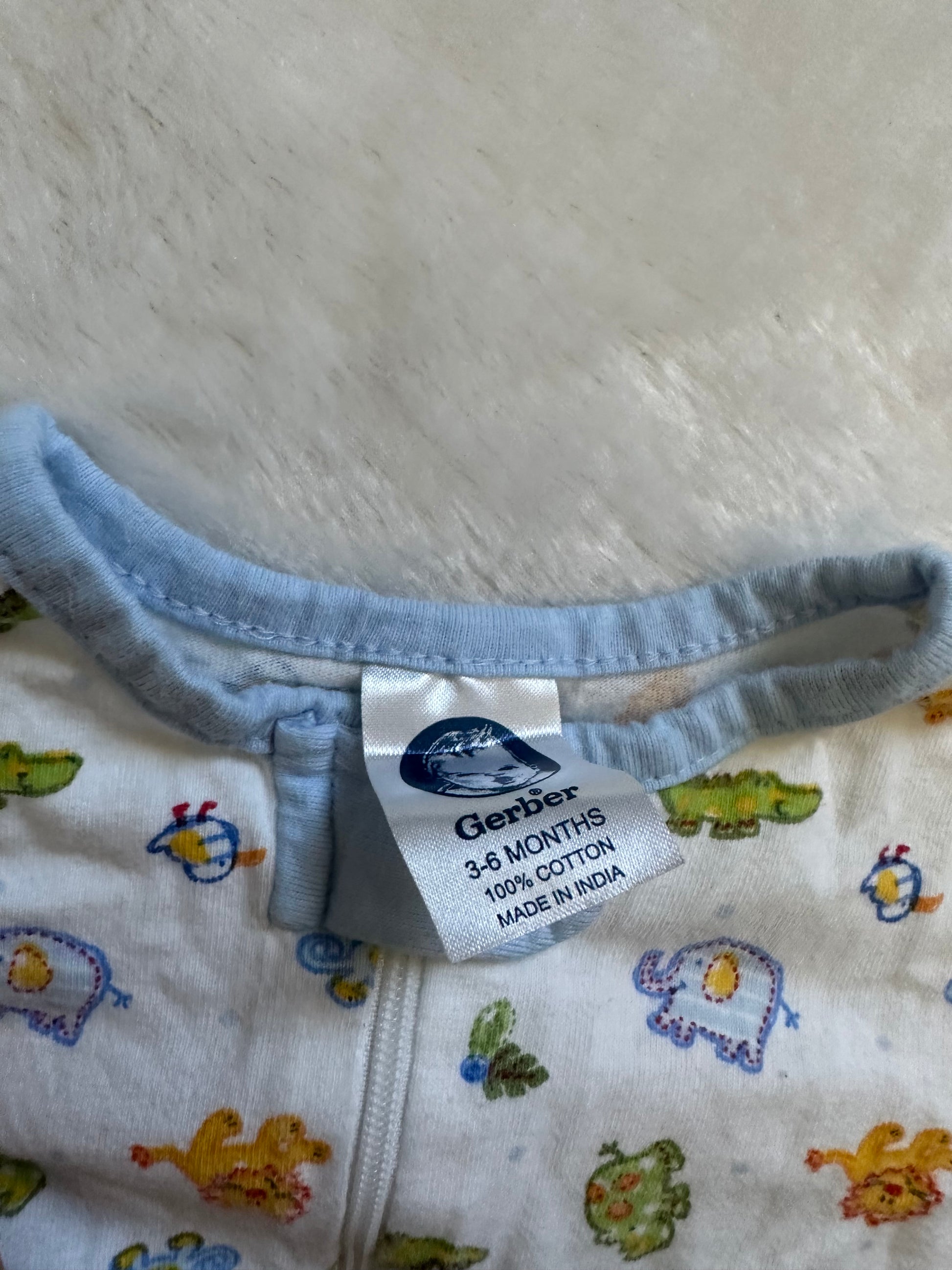 Gerber Baby Animals Onesie - Better World Thrift