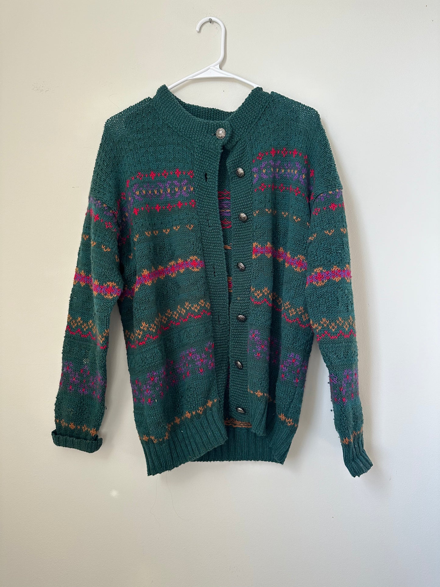 Vintage Acadia National Park Grandpa Sweater