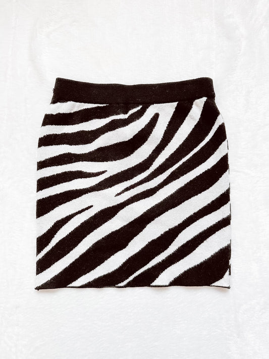 Forever 21 Zebra Mini Skirt - Better World Thrift