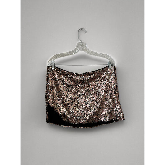 NWT Free People Sequin Mini Skirt, Size 10