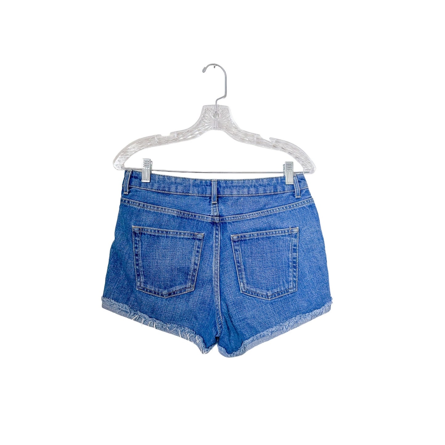 Topshop Maternity Denim Shorts, Size 4