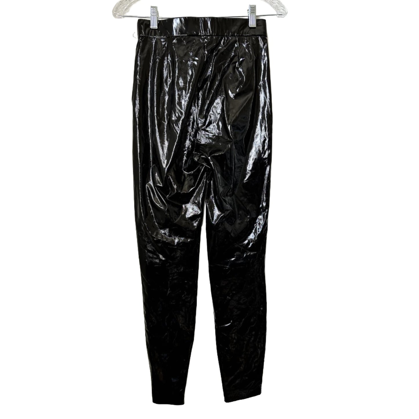 Zara Faux Leather / Latex Pants , Size XS
