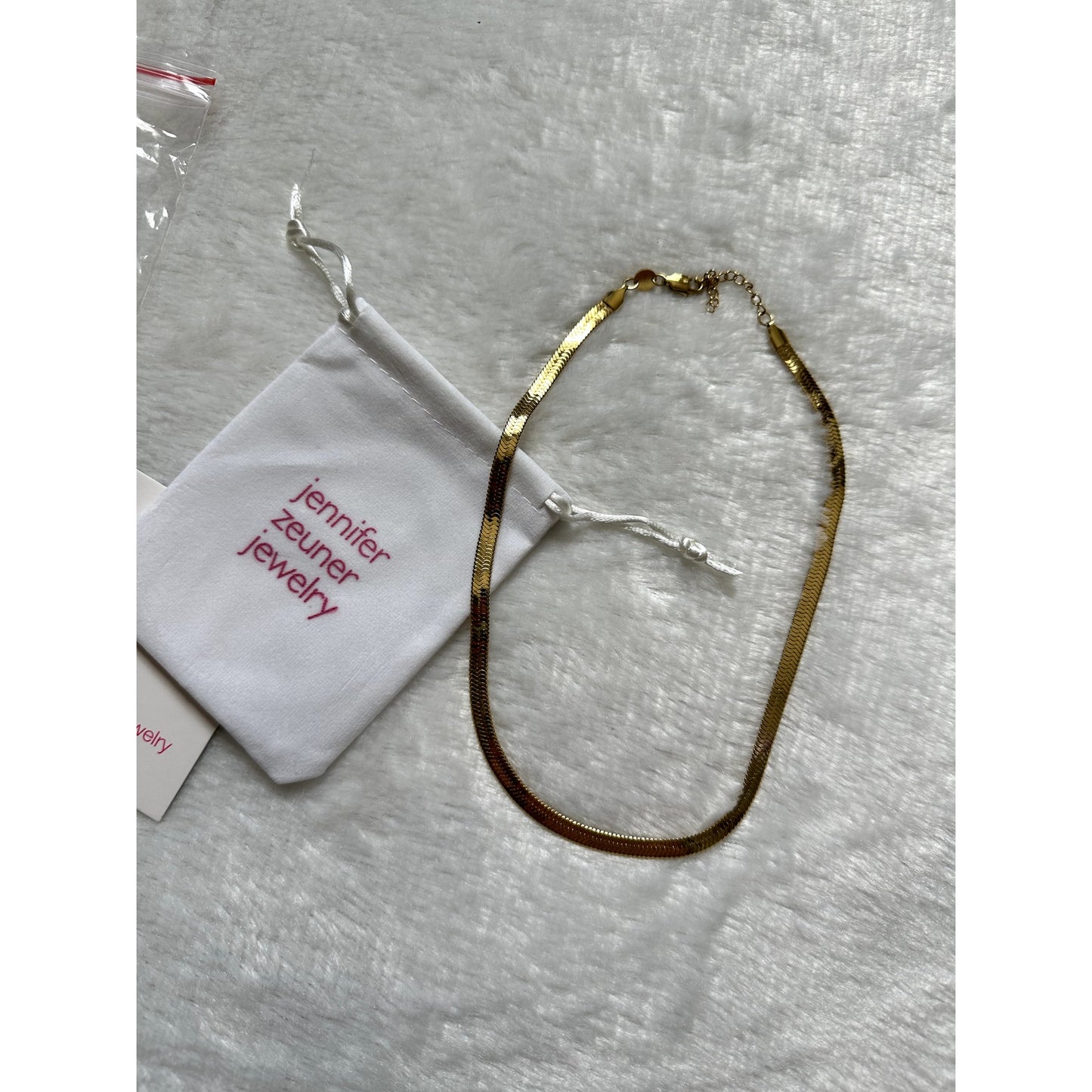 NWT Jennifer Zeuner Chain Necklace (flawed)
