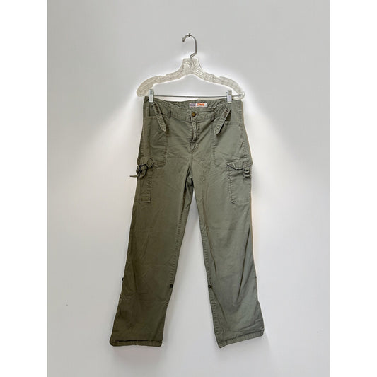 Vintage Y2K Faded Glory Cargo Pants, Size 12
