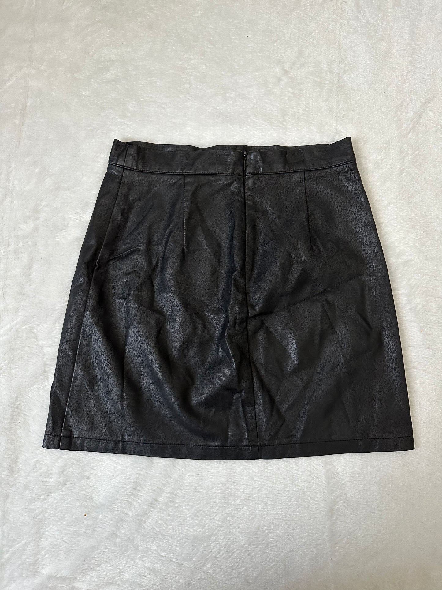 Faux Leather Skirt - Better World Thrift